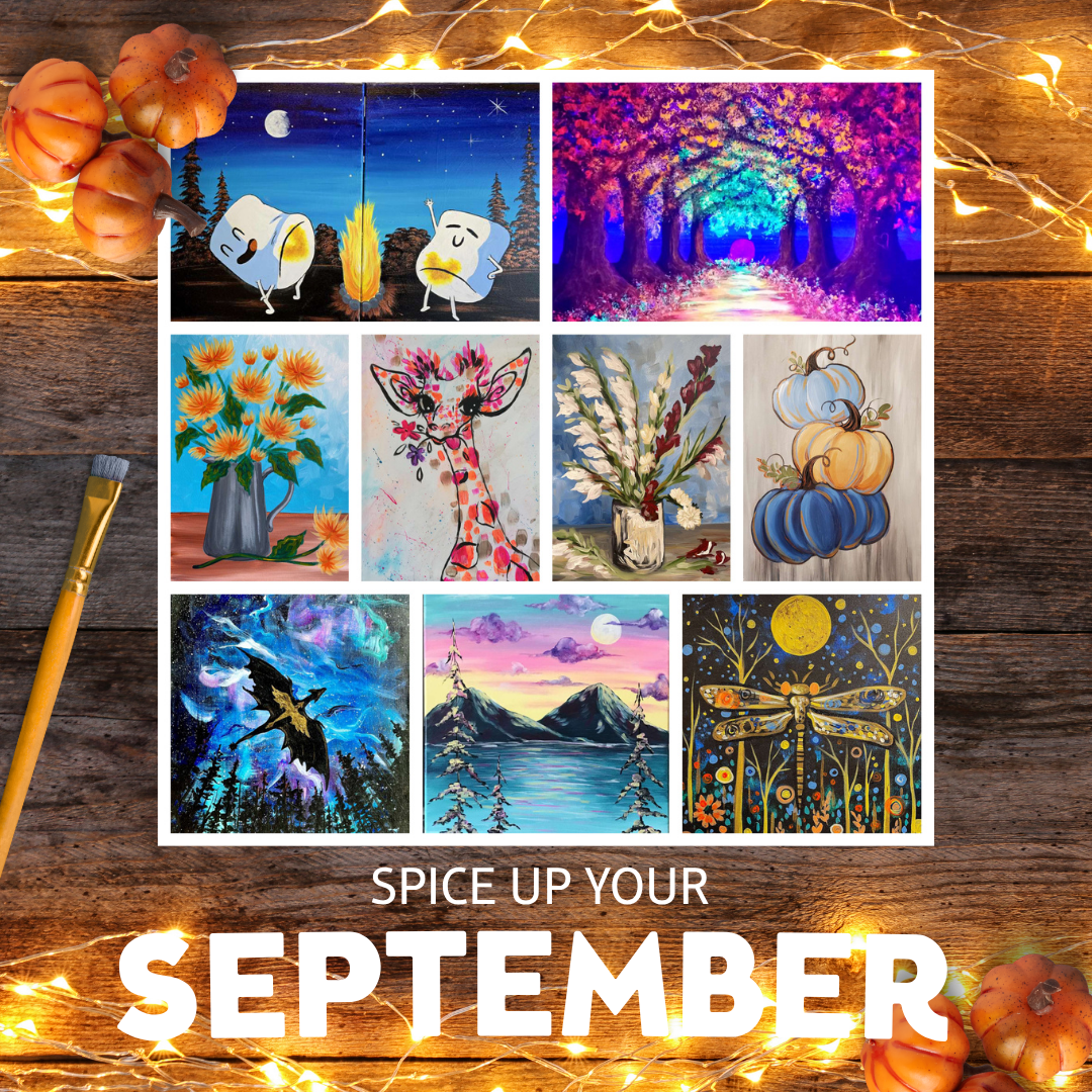 September Paint and Sip Events at Pinot’s Palette West Chester